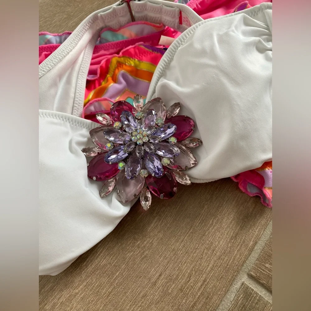 Victoria’s Secret Swim bling jewel bikini set - Picture 6 of 10